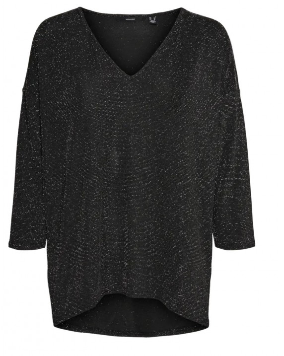 VERO MODA GLITTER V NECK TOP 10296890