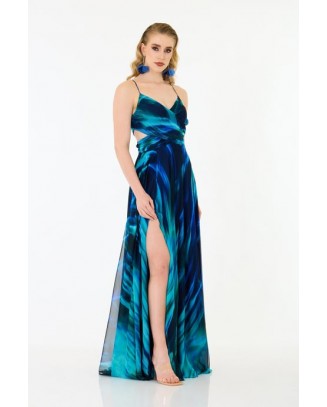 Valerie Printed Chiffon...