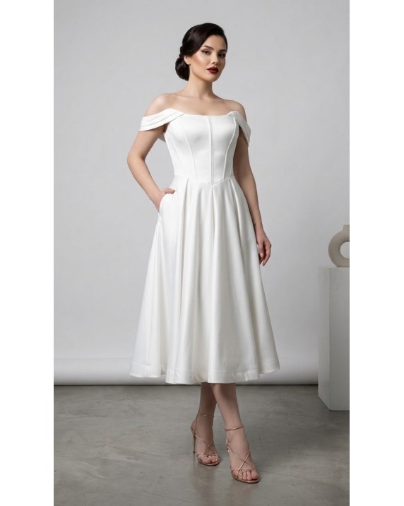 JKR satin coctail dress 2544