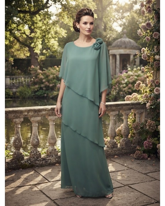 DF draped maxi dress 14316